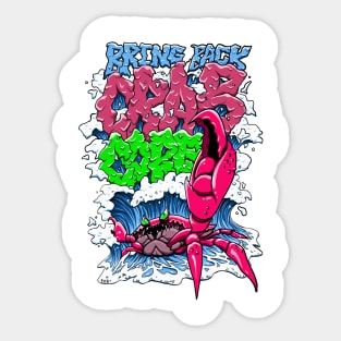 Bring Back Crabcore Sticker